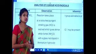 II PUC CHEMISTRY PRACTICAL: SALT ANALYSIS.