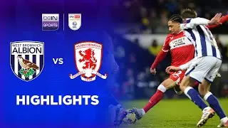 West Bromwich Albion vs Middlesbrough | EFL CHAMPIONSHIP 25/26 | Match Highlights