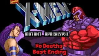 X-Men : Mutant Apocalypse(SNES) -  NoMiss/NoDeath/Best Ending