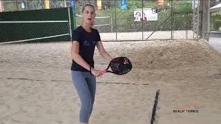 Dica do Professor - 13 - Backhand com bola baixa - Beach Tennis Poa
