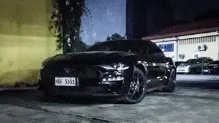Full turboback exhaust system on a 2019 2.3 Ford Mustang 