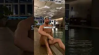 Relaxing Swim In the Hotel Pool