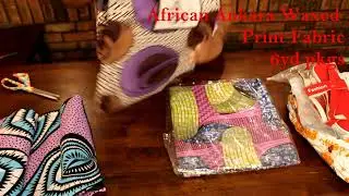 Temu Haul | African Print Fabric | Waxed Cotton | Ankara Fabric