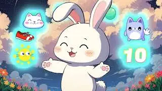 Counting Song 1&ndash;10 🔢🎶 | Gentle Numbers Song for Kids with Moonbeam Bunn