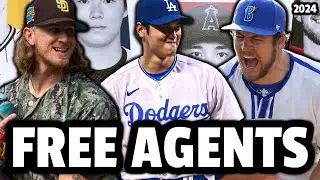 MLB's Top 100 Free Agents For 2024