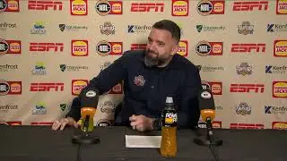 Adam Forde press conference vs South East Melbourne Phoenix - Round 18, NBL26