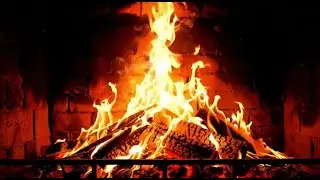 🔥 Warm Fireplace 4K UHD | Soothing Crackling Fire Sounds &bull; Cozy Night Ambience