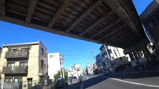 【足立区マニアック】西新井栄町一丁目にあるアリオ西新井から本木新道出て、七曲がりを北上し、栗原立体交差西側までサイクリング🚴‍♀️サムネは大師線の高架部分