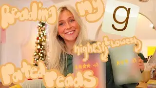 Reading my Goodreads Highest & Lowest Rated Books |BOOKMAS DAY 11|