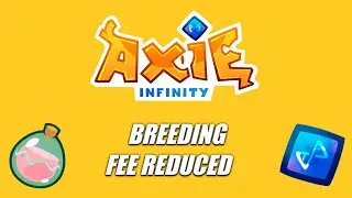 AXIE INFINITY BREEDING FEE REDUCED FROM 2 AXS TO 1 AXS TOKEN. #shorts #slp #axs #axieinfinity #nft