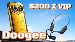 Doogee S200 X VIP, 12/512, Dimensity 7050, Android 16, NFC, 10100 mAh, Amoled 120Hz.