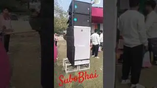 Dual 18Inch With Line Array Setup 🔥 Testing