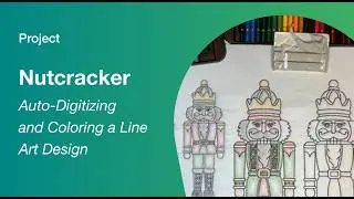 Coloring a Line Art Design  - Hatch Academy Course Overview