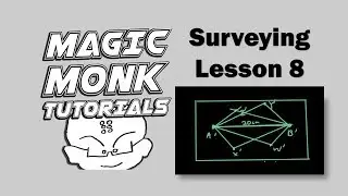 Surveying Maths A lesson 8 - Plane table surveying - Intersection / Triangulation method