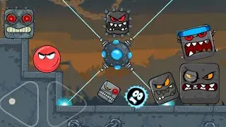 Red ball 3 Full gameplay Walkthrough