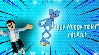 Wie malt man Huggy Wuggy