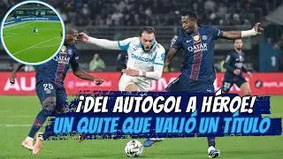 El corte ESPECTACULAR de Willian PACHO que le dio vida al PSG