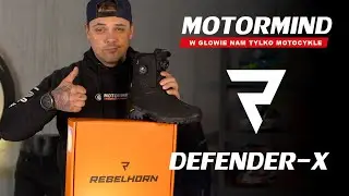 Rebelhorn Defender-X  Turystyczne buty motocyklowe z membraną wodoodporną