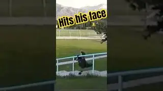 Rollerblader smashes face. #eatingpipe #forwhomthebelltolls #rollerblade