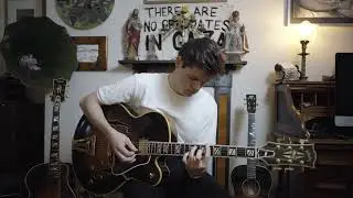 1992 #gibson  Super 400 guitar Played by Louis Crosland 3 of 3, played though a #marshall  Class 5