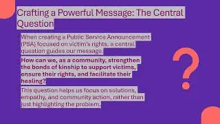 NCVR WEEK PSA - Morgan Workman