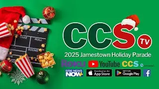 Jamestown Holiday Parade 2025: Holiday Movie Magic | LIVE on CCS-TV