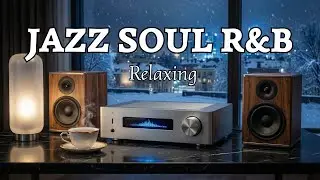 Winter Slow Groove Jazz R&B 🎶 Chill Soul Beats for Relaxing