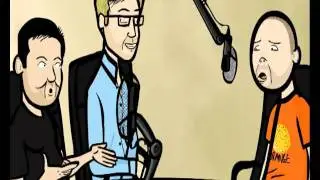 Ricky Gervais podcast animation: Karl talks about yellow biscuits