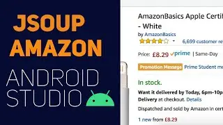 How to Jsoup Webscarpe Amazon