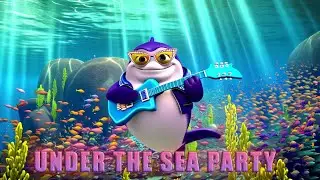 Under the Sea Party! | Fun Ocean Dance Song for Kids | Sing & Move with Marine Animals! 🌊🐠🎶