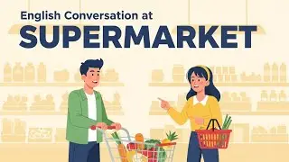Учимся английскому: Покупки 🛒 | Разговорный английский для начинающих | Следите за текстом и гово...