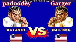 Street Fighter II': Hyper Fighting - padoodey vs Garger FT5