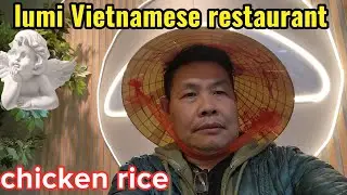 Come back to Lumi Vietnamese restaurant in south shore mall to review chicken rice 
