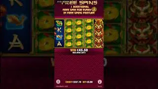 LUCKY DRAGONS SLOT BONUS BIG MONSTER WIN!!!!