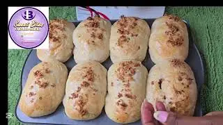 Best sardine and caramelised coconut 🥥  mini loaf bread 🍞😋