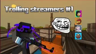 Trolling Twitch Streamers in Krunker!