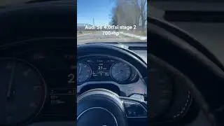 Audi S8 Stage 2 700+hp. 0-64 2.8 sec #s8 #audi #acceleration