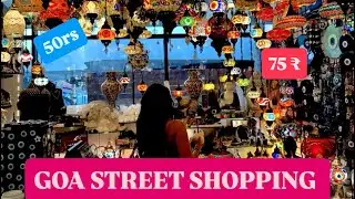 Goa Street Shopping | Cheapest market in Goa | #goa #goabeach #goavibes #bagabeach #minivlog 