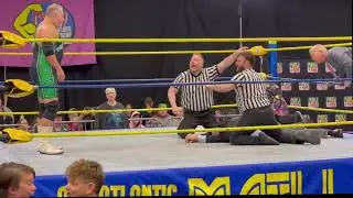Preston Quinn piledrives Brent Fleenor at Mid Atlantic Territory Wrestling