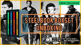 Бокс-сет &laquo;Безумный Макс: Антология&raquo; | ZAVVI 4K Steelbooks без коробки!