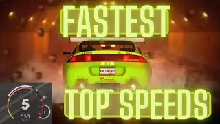 THE CREW 2 Vehicles With The Fastest Top Speed In Every Discipline