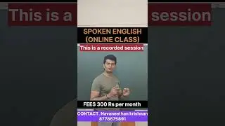 Spoken English online class starts guys #shortsfeed