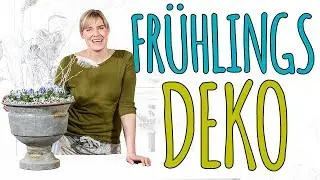 FRÜHLINGSDEKO - DAS HORNVEILCHEN - DIY