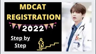 MDCAT registration 2022 process step by step || @drmohsinjaved.