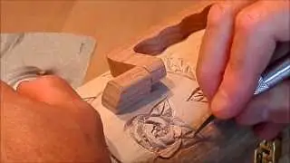 Intaglio legno/wood carving,by Chef Claudio Crotti,video n.83,6-09-2013,vegetables carving