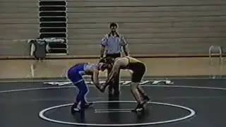 1996 Nebraska High School Wrestling Dual | 189lbs Chad Colburn, Burke vs Creighton Prep