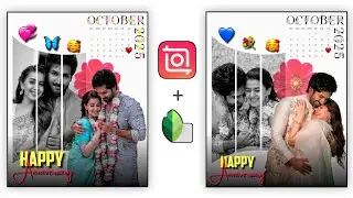 Love Anniversary Photo Editing In Inshot Tamil 2025 💞💐 Trending Calendar Effect Anniversary Editing