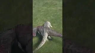 The Isle legacy Rex vs Giga #shorts