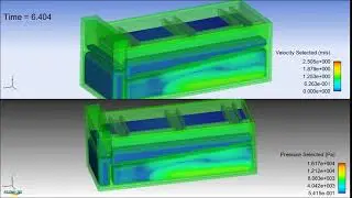 link flowsight  flow3D sand filter