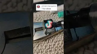 Drawing T for TikTok but on my custom keyboard! #tiktok #drawing #keycaps #keyboard
